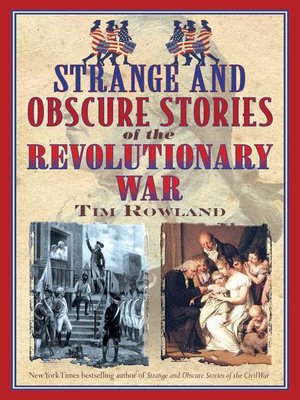 cover image of Strange and Obscure Stories of the Revolutionary War
